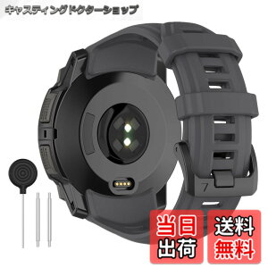 �y���������zAnkersaila �o���h �Ή� Garmin Instanct 3 45mm 50mm,�_�炩�� �V���R���� �o���h �y�� �ʋC �����p�x���g ���߉\ (�O���t�@�C�g�O���[, 45mm)