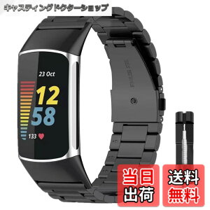 �y���������zAnkersaial �o���h �Ή� Fitbit Charge 6/ Fitbit Charge 5,�����o���h �r�W�l�X�� �X�e�����X�� �T�C�Y���߉\ �����H��t�� �����x���g �ւ��x���g �R���p�`�u�� (�u���b�N)