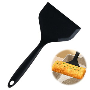 【送料無料】EsiFare ヘラお好み焼きシリコン シリコンスパチュラターナー シリコン卵焼きスパチュラ フライ返し 料理用 ノンスティックシリコン卵焼きスパチュラ 多目的ワイド卵焼きヘラ
