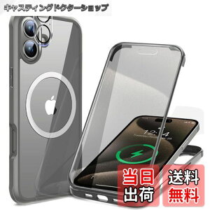 yzyʋKXEٓIȑϏՌzHAUTRKBG iPhone 16 p P[X NA Sʕی [MagSafeΉ] [JtC] ^b`plx }OZ[t CX[dΉ ČRMIL