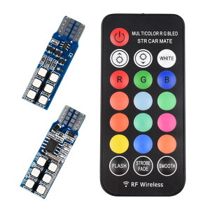 yzFutwod |WVv T10 LED RGB RFR X[ CZXv io[ NAXv [v  oCN ėp T10 W5W LEDou EFbW |WV 