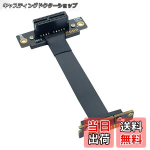 �y���������z10Gtek PCIE 3.0 �����P�[�u�� X1 to X1 �I�X-���X �X���b�g 90°to 90° ���C�U�[�P�[�u�� ���C�U�[�J�[�h �G�N�X�e���_�[�P�[�u�� ���h�~EMI�f�� 30cm (P311MF5530)