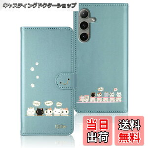 �y���������zQribo Galaxy S24 Plus �P�[�X �蒠�^ Galaxy S25 Plus �P�[�X �V���v���Ȃ̂ɉ����f�U�C�� �G���{�X���H�L�� ���ꂵ���C���� 6.7�C���`�Ή� �M�����N�V�[s24 Plus �P�[�X Samsung S24plus / S25plu