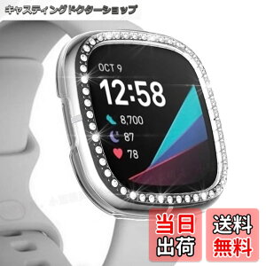 �y���������zBOOLINN For Fitbit Sense 2/Versa 4 �J�o�[ �_�u���_�C�������h �L���L�� ����y�� PC�f�� �ϏՌ� �����ȒP Fitbit Sense 2/Versa 4 �Ή� ���� ���h�~ �ȒP�Ɏ��t���E�� �S�ʕی� �t�B�b�g�r