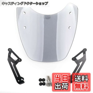 �y���������zBruce & Shark �h�D�J�e�B �X�N�����u���[ 2015-2018 �p �E�C���h�V�[���h �I�[�g�o�C�E�C���h�X�N���[�� �h�� �f�B�t�F���_�[�v���e�N�V�����iWindshield�j ABS �O���[