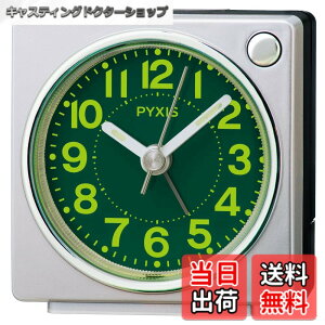 �y���������z�Z�C�R�[�N���b�N(Seiko Clock) �ڊo�܂����v �u�����v �A�i���O �W������������ ��F���^���b�N 65x64x38mm PYXIS �s�N�V�X NR450S