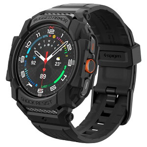 yzSpigen Galaxy Watch Ultra ̌^ oh P[X ϏՌ PC TPU d\ X|[coh  Ռ z ϋv h~ MbhEA[}[Ev ACS08427 (}bgEubN)