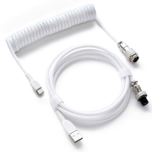 �y���������z[SCIOLTO(�V�����g] ������USB�P�[�u�� �R�C���P�[�u�� [USB-A - USB-C] �L�� ���J�j�J���L�[�{�[�h �Q�[�~���O�L�[�{�[�h �J�X�^���P�[�u�� TYPE-C (�z���C�g)