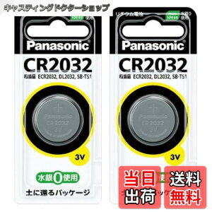 �y���������zPanasonic ���`�E���R�C���d�r CR2032 2�Z�b�g