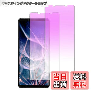 �y���������zDXFAU Xperia 5 III �p �K���X�t�B���� �y2������z �u���[���C�g�J�b�g SOG05 SO-53B �t�B���� �G�N�X�y���A 5iii �����K���X �t���ی�t�B���� �d�x9H �C�A�[�� �����Ȃ� �w��h�~ �\��