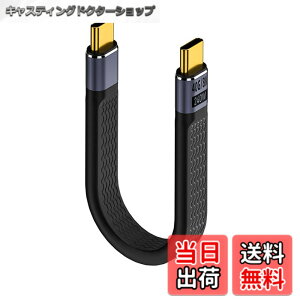 �y���������zYFFSFDC USB4.0 Type CtoC �P�[�u�� 40Gbps�����f�[�^�]��&PD�Ή�240W/5A�}���[�d& 8K@60Hz�f���o�� ��13.5cm �Z�� USB�P�[�u�� Mac Book Pro�ANintendo Switch�ANexus 6P 5X�ASam sung Galaxy S8�AL G G5 V20�Ȃǂ�Typ