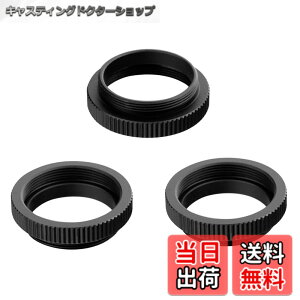 �y���������zC/CS�}�E���g�A�_�v�^�[�Amewmewcat 3PCS /���b�g���^��5mm C����CS�}�E���g�A�_�v�^25.4mm�l�WC / CS�����Y�}�E���g�A�_�v�^�Z�L�����e�BCCTV�J�����p�A���~�R���o�[�^�����O �F�F�u��