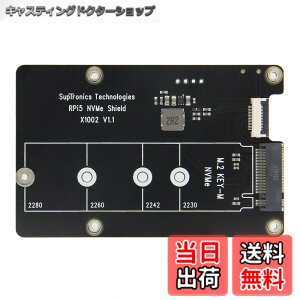 �y���������zGeekworm X1002 V1.1 PCIe NVMe M.2 SSD 2280�g���{�[�h�ARaspberry Pi 5�ɓK�p