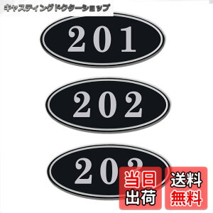 �y���������zXILIWU �����ԍ� �v���[�g ���ʃe�[�v�t�� �ȉ~�^ �A�N������ ����2mm 10x4.4cm �u���b�N �X�e�b�J�[ �V�[�� �ό� �ϐ� ���O �F�F201+202+203(�Z�b�g�j�A�T�C�Y�F���^ (3.94x1.73 �C���`)