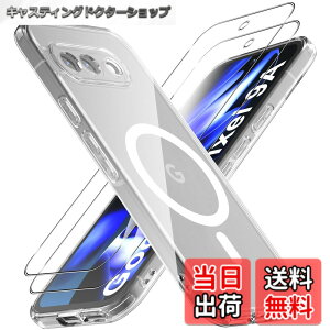 �y���������zGreerass Phone �P�[�X MagSafe �Ή� �F�F�N���A�A�T�C�Y�FGoogle Pixel 9a �Ή� �ی�P�[�X