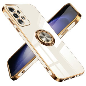 �y���������zTMUJWS Galaxy A52 5G �p�̃P�[�X �����O �ϏՌ� �����Y�ی� �y�� Samsung �M�����N�V�[ A52 5G SO-53B SOG05 �p�̃J�o�[ ���b�L���H �\�t�g�P�[�X �X�^���h�@�\ �ԍڃz���_�[ �Ή� �T���T���G