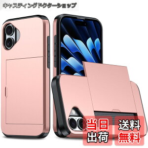 �y���������zfor iPhone 16 / iPhone 17 Pro �K�p �P�[�X �J�[�h���[ �w�� �蒠�^ �A�C�t�H�� 16/17 �P�[�X �J�[�h���� �ČRMIL�K�i �ϏՌ��ŋ� iphone17 �g�уP�[�X �����h�~ �S�ʕی� �w��h�~ ��ʃ���