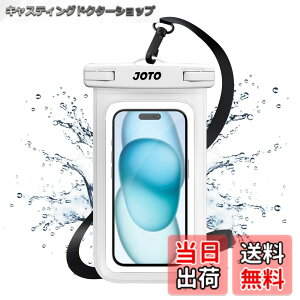 �y���������zJOTO �h���P�[�X 2���Z�b�g �X�}�z�p IPX8�F��iPhone16/15/14/13/12 Pro Max Galaxy S24/S23 Ultra Pixel 8 Pro �Ή� 7�C���`�܂� �w��F�ؑΉ� ���C �C �v�[�� �ނ� �A�E�g�h�A ��|���� -�u���b�N �F