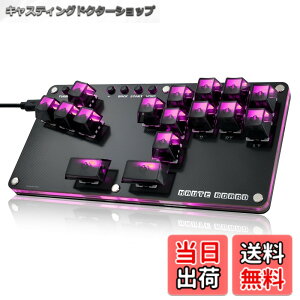 �y���������zHaute42 ���o�[���X �A�P�R�� ���o�[���X �A�[�P�[�h�R���g���[���[ B16�{�^�� �L�[�{�[�h for PC/Switch2/Switch/PS4 PS3/Windows �A�P�R�� �z�b�g�X���b�v�Ή� �{�^���̓���ւ� �����x ��