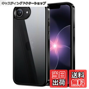 �y���������zNIMASO �P�[�X �N���A �i�X���V���[�Y�j �F�F�u���b�N�A�T�C�Y�FiPhone17e/16e�Ή�