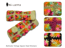 【NIRVANNA Designs】ニルバーナデザイン HAND WARMER ネパール発のマルチ花柄ハンドウォーマー(1)