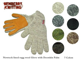【NEWBERRY KNITTING】ニューベリーニッティング Mens Glove メンズ・ディアスキン・パイル付手袋
