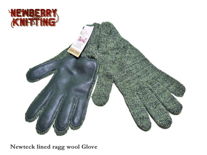 【超歓迎】 KNITTING】ニューベリーニッティング 【NEWBERRY Mens メンズ・ディアスキン・ライナーパイル地無し手袋 Glove レディース手袋
