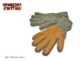 【NEWBERRY KNITTING】ニューベリーニッティング NewTeck Lined Mohair Glove with Deerskin Palm レディース・モヘアニットグローブ
