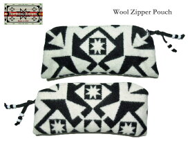 ＜ネコポス対応＞【PENDLETON】ペンドルトン ポーチ Wool Zipper Pouch"B"