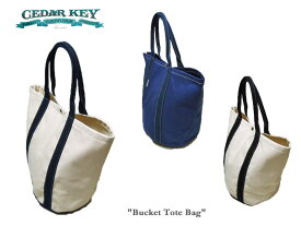 ＜送料無料＞【Cedar Key】シダーキー　Bucket Tote Bagキャンバス・バケツ型トートバッグ