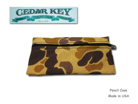 ＜ネコポス対応＞【Cedar Key】シダーキー Camouflage Pencil Case ペンシルケース