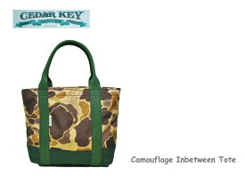 【Cedar Key】シダーキー Camouflage Inbetween Tote Bag カモフラージュ・トートバッグ