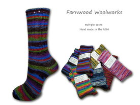 【Fernwood Woolworks】"Wool Socks"マルチカラー・ウールソックス 10P11Mar16