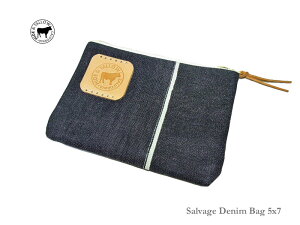 lR|XΉyHIDE&TALLOWzSalvage Denim Bag 5x7fjfރ|[`