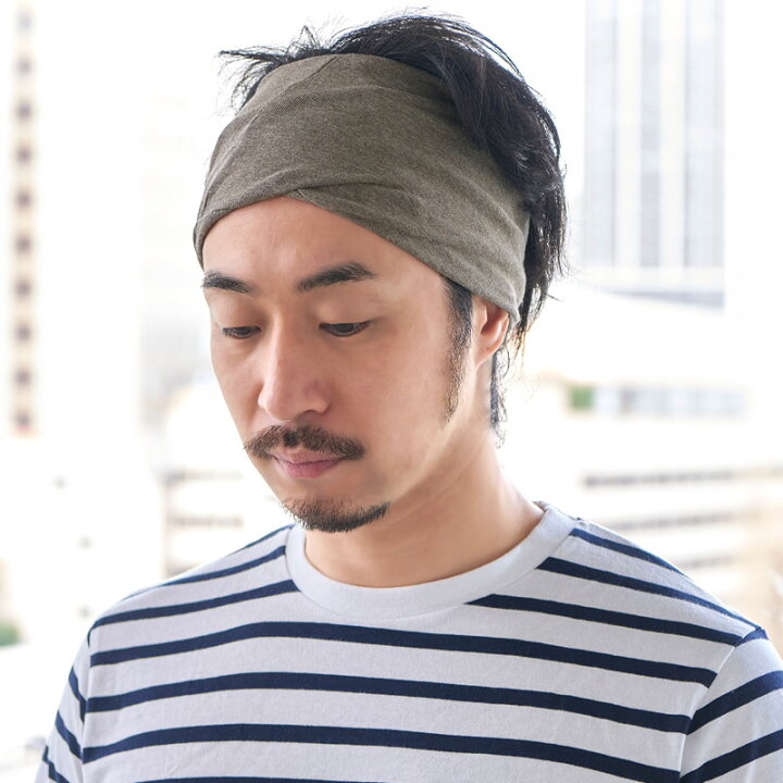 楽天市場 雑誌掲載アイテム 日本製 Twister天竺 オーガニックコットン ターバン ヘアバンド メンズ レディース 春 夏 春夏 全7色 綿100 ヘッドバンド ヘアーバンド ヘアターバン ヘアーターバン 幅広 スポーツ ヨガ 洗顔 汗止め ダンス おしゃれ シンプル 白髪隠し