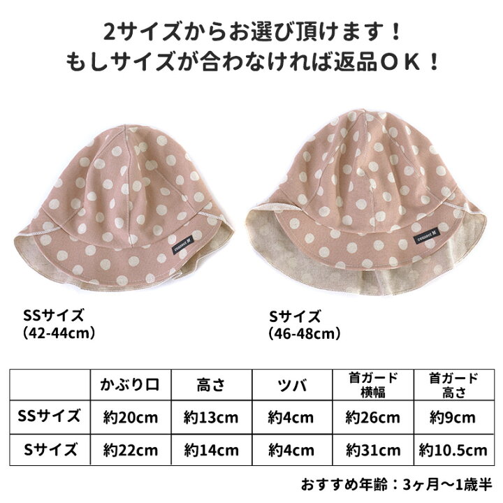 楽天市場 22年春夏リニューアル ベビー Sara コットン バオバブキャップ ナチュラル 3ヶ月 1歳 42 44cm 46 48cm 男の子 女の子 新生児 春 夏 夏用 綿100 赤ちゃん ベビー帽子 Uvカット 日よけ帽子 あご紐付き 首 帽子 日除け ネックガード 出産祝い
