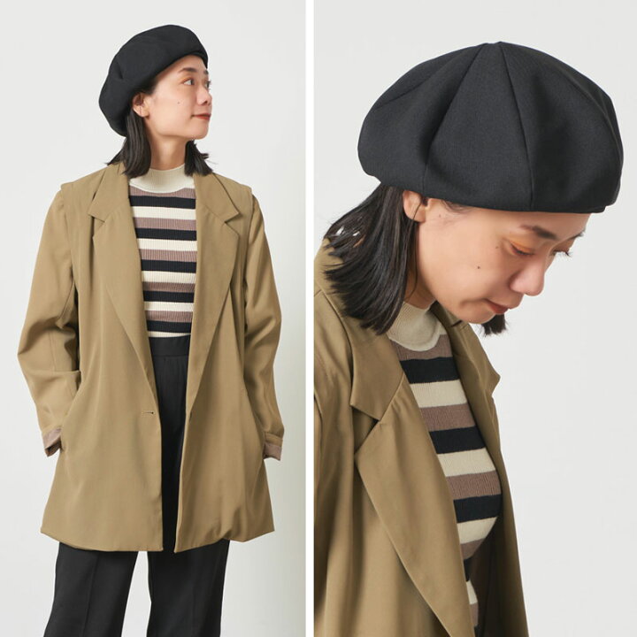 楽天市場】CHARM オーガニックコットン へリンボン ベレー  