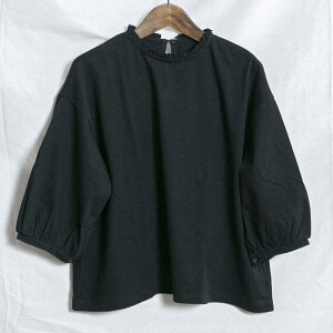 Gauze#�i�K�[�[�j�^�C�j�[�t�����v���I�[�o�[TINY FRILL PULL OVER