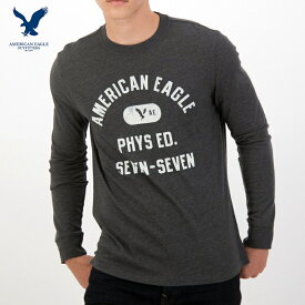 初売り 送料無料 アメリカンイーグル tシャツ メンズ 長袖Tシャツ American Eagle Outfitters
