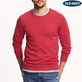送料無料【S/M/Lサイズ】【オールドネイビー】メンズセーター/Crew-Neck Sweater【OLD NAVY】