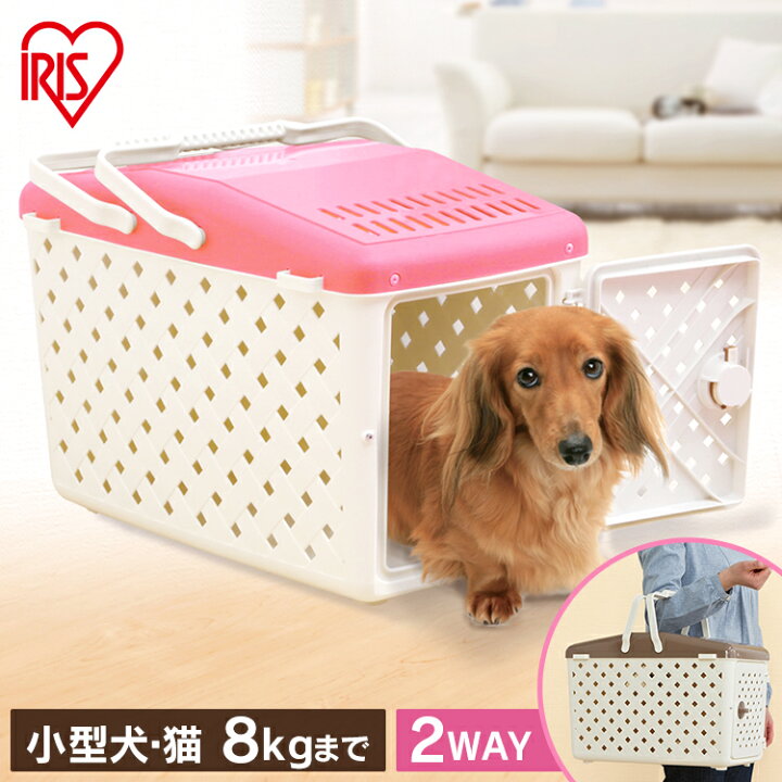 楽天市場 P5倍 11日迄 ペットキャリーケース おでかけキャリー メッシュ 犬 小型犬 猫 P Hc 450バスケット ペットキャリーバック 2way お出かけ ネコ バッグ 通気性 おしゃれ かわいい ハウス アイリスオーヤマ 移動 防災 避難 通院 鍵付き キャットランド