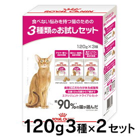 ロイヤルカナン 猫 FHN エクシジェント トライアルセット(お試しセット)×2個セット ≪正規品≫ 食事にこだわりがある猫用 アロマ セイバー プロテイン 成猫用 アダルト キャットフード ドライ [3182550768795]【D】【rccf02】