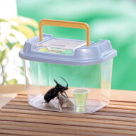 【LINE追加で最大2,000円OFF】飼育ケース 虫かご 昆虫 アイリス 飼育ランド CY-SS パールブルー ブラック…