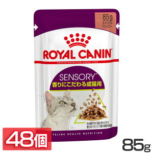 【セットはさらにお得!】FHN-WET センサリースメル 85g キャットフード ペットフード パウチ 猫 猫用 成猫用 成猫 アダルト 香り ロイヤルカナン ロイヤルカナンジャポン 【rccf56】