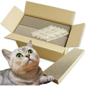 【★5％OFFクーポン対象！27日まで】猫の爪とぎ 1箱20個入り またたび付き 猫 爪研ぎ つめとぎ 日本製 国産 ダンボール 段ボール まとめ買い マタタビ 箱売り 箱詰め 大容量 多頭飼い 複数飼い ストック ペット用品 猫用品 [PC]【D】