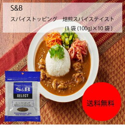 【業務用】S&B　スパイストッピング　焙煎スパイステイスト　(1袋(100g)×10袋)