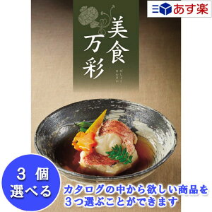【当日発送 11時までの注文分】特選グルメカタログ 産地直送・全国の銘品 ハーモニック カタログギフト 「 美食万彩 」 霞 ( かすみ ) 3品選べるトリプルチョイス 18000円コース 人気 ギフト
