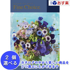 【 あす楽 土日・祝日対応 】どんな用途でも利用できるカタログ ハーモニック カタログギフト ｢ ファインチョイス ( FINE CHOICE )｣ 2品選べるダブルチョイス スピネル 51600円コース 人気 ギフト 御祝 結婚内祝 出産内祝 各種内祝 粗品