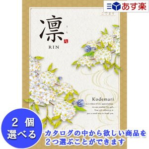 【当日発送 11時までの注文分】法事 香典返し 仏事用おすすめカタログ ハーモニック カタログギフト 「 凛 ( りん )」 2品選べるダブルチョイス こでまり 21600円コース 人気 ギフト 仏事 法事