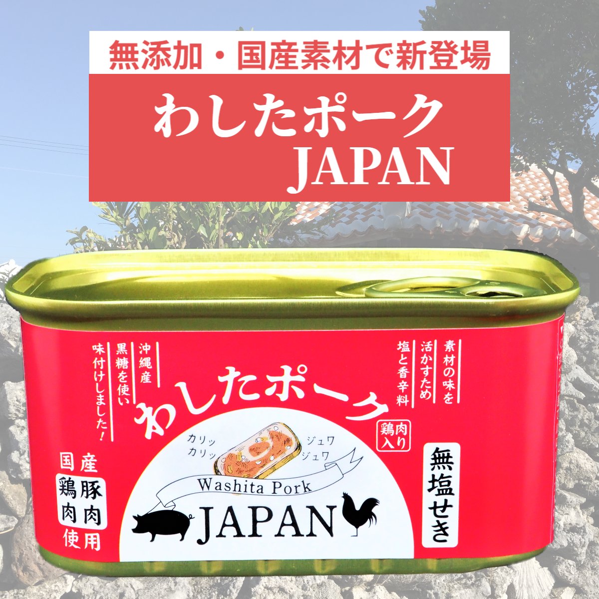 楽天市場】わしたポーク JAPAN 12缶 全国送料無料【第3期予約販売を